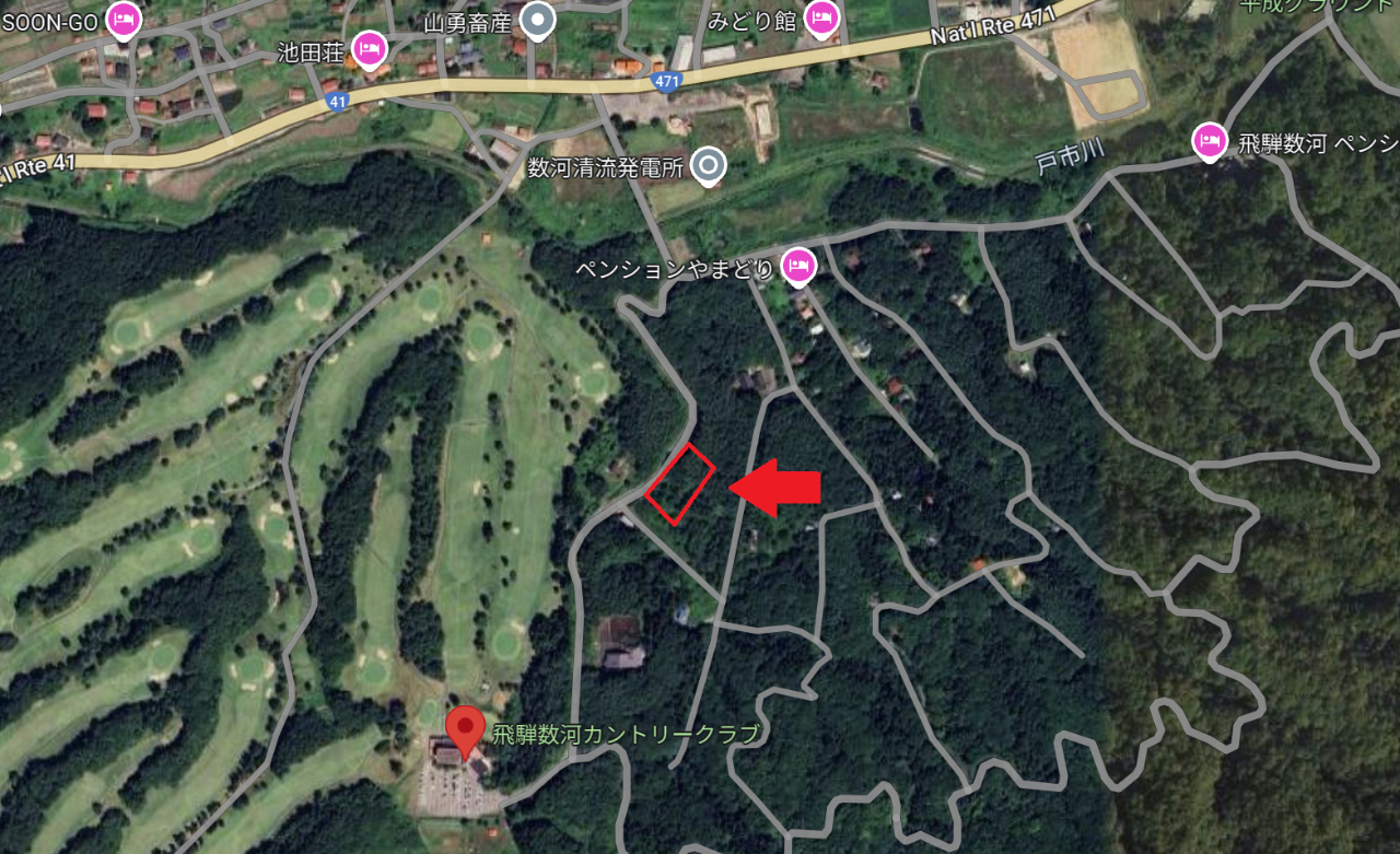 飛騨市古川町数河